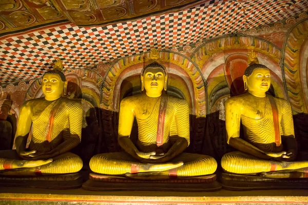 Statue nel Tempio di Buddha — Foto Stock