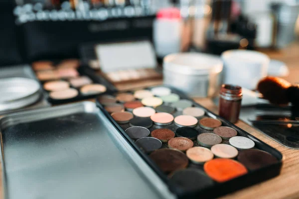Professional color cosmetics and accessories — Stock Photo, Image