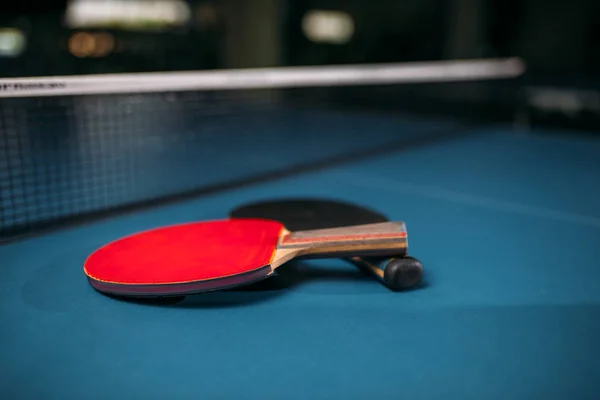 Table tennis rackets — Stock Photo, Image