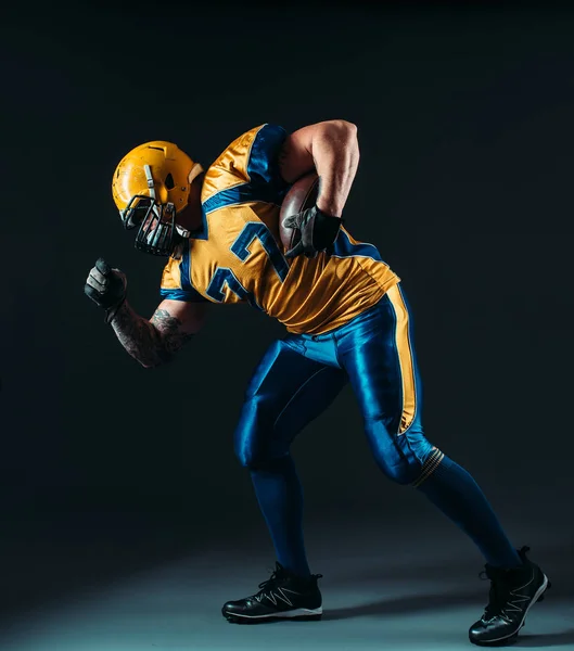 American football offensive player — Stock Photo, Image