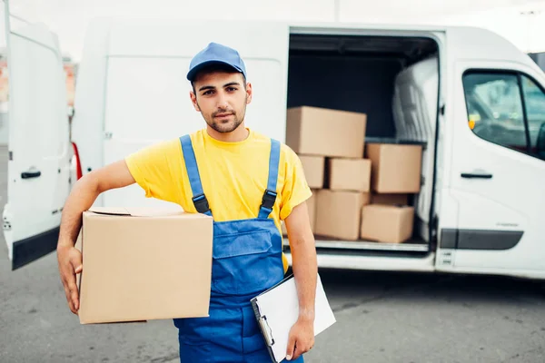 Kurier in Uniform — Stockfoto