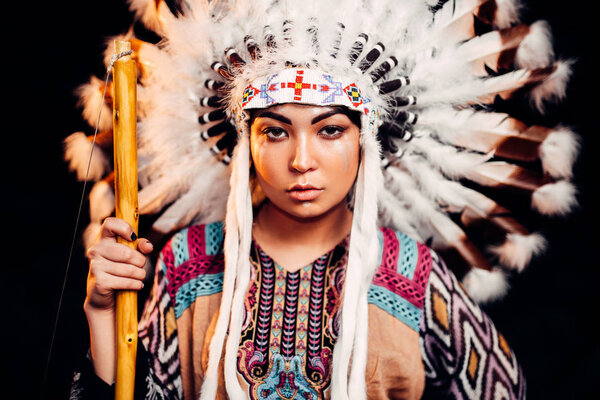 American Indian woman