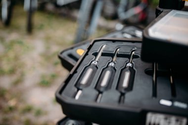 Bisiklet araç kutusunda