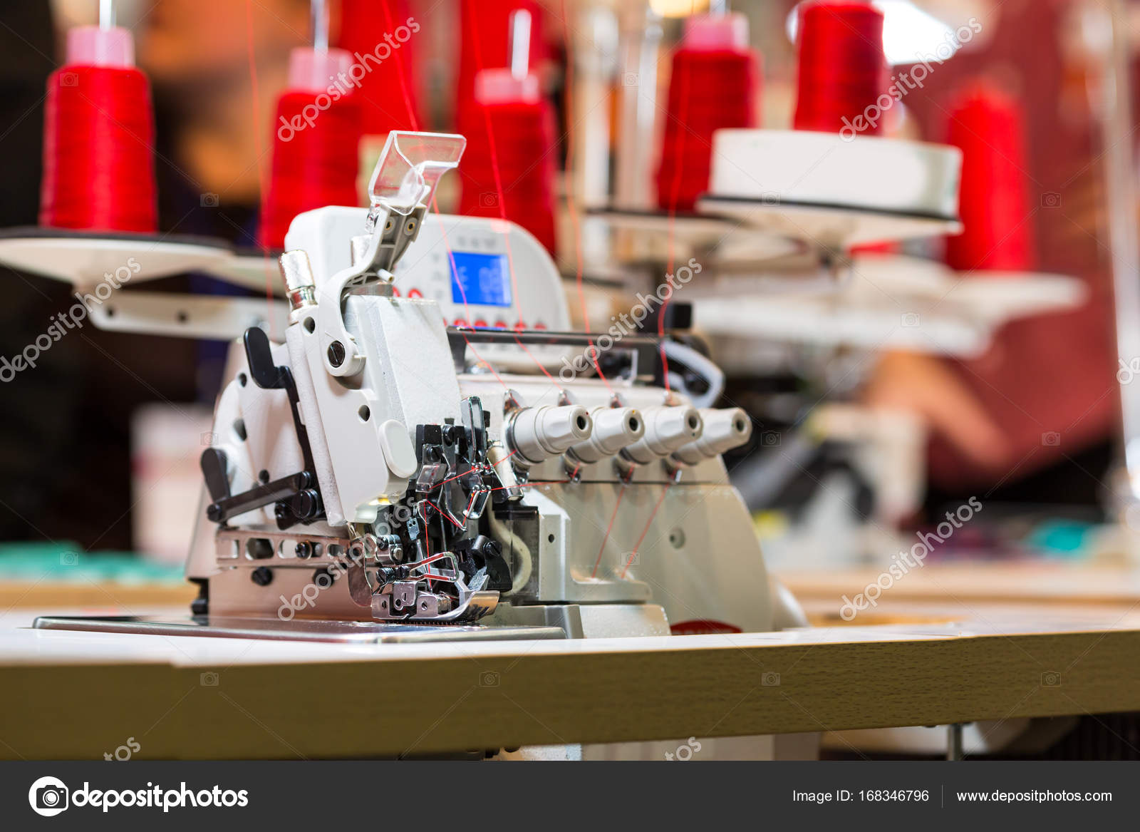 Professional overlock machine Stock Photo by ©Nomadsoul1 168346796