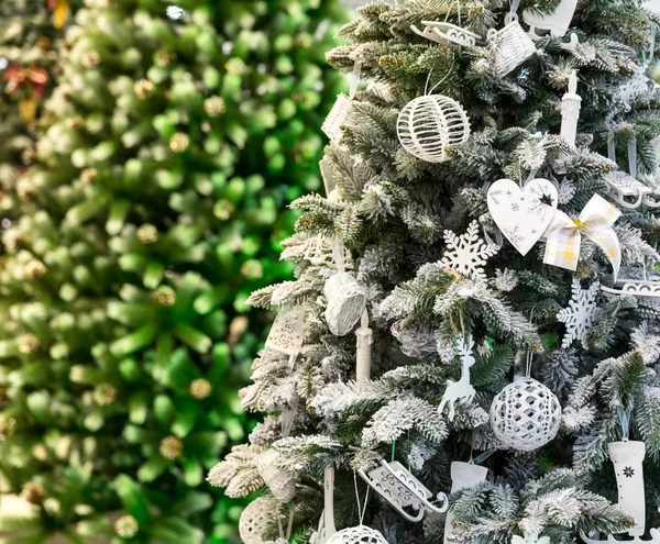 Bei alberi di Natale — Foto Stock