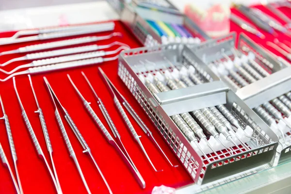 Set of dental tools — Stock Photo, Image