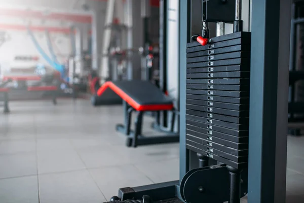 Exercise Machine Closeup Sport Equipment Gym — Stock Photo, Image