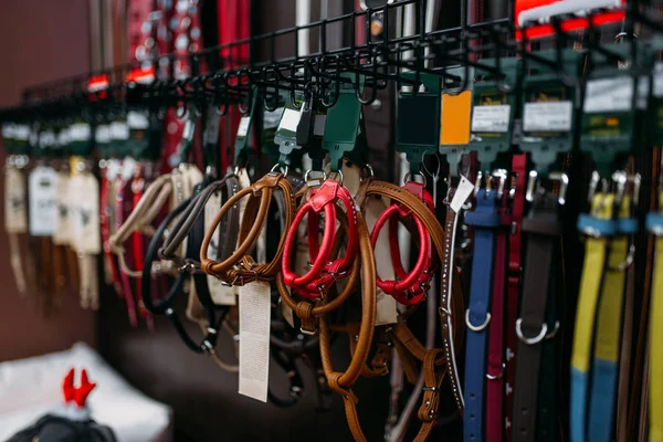 Petshop Koppel För Hundar Och Katter Närbild Zoobutik Mängd — Stockfoto