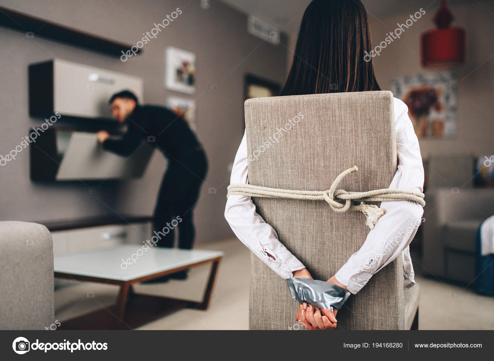 Girl Tied To Table Girl Tied To Table