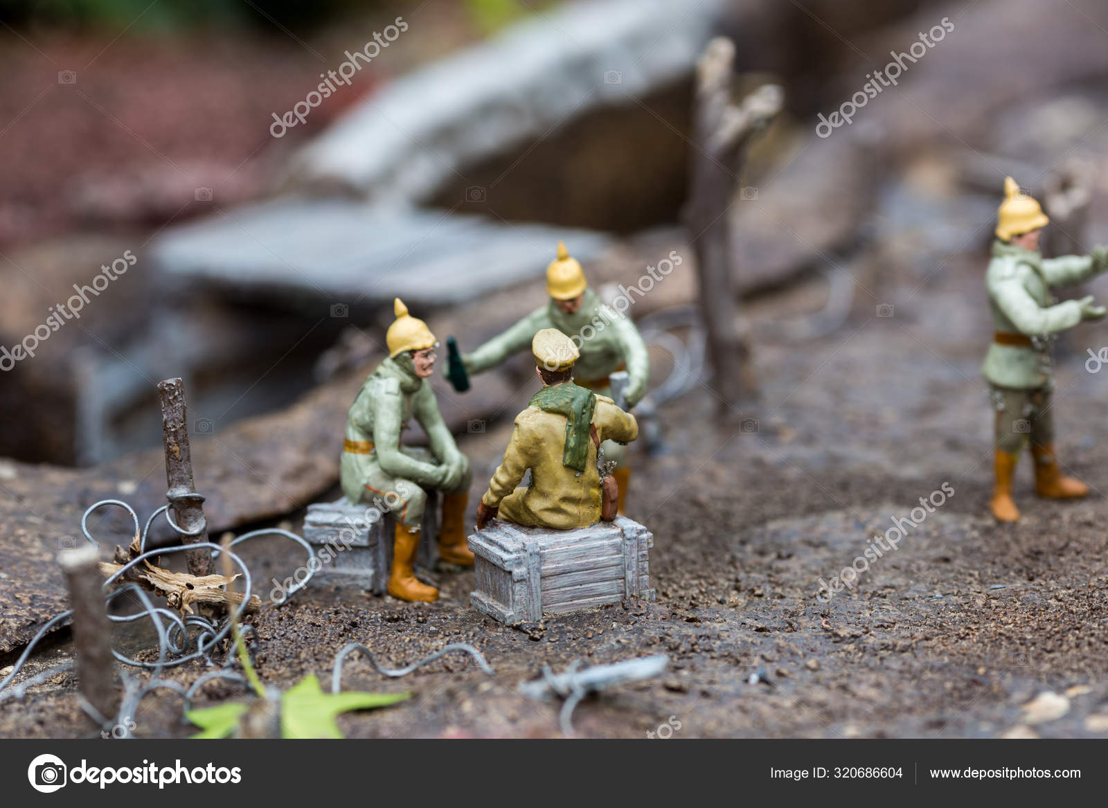miniature soldiers