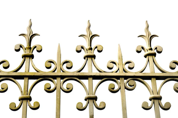 Golden gate isolated — Stock Photo, Image