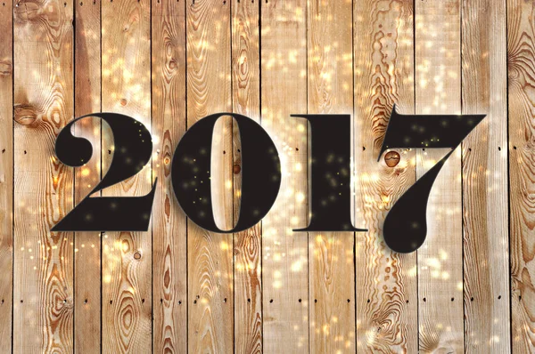 Панель 2017, новый год — стоковое фото