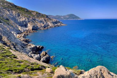 Corsica güzel koyda 