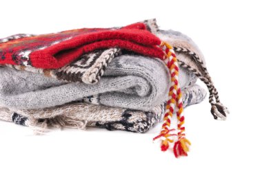 Perulu yünlü giysiler