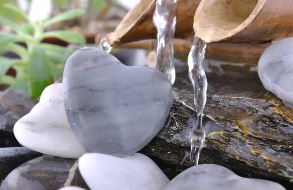 Romantic little fountain — Stock Photo, Image