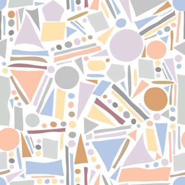 Soyut geometrik arkaplan. Kusursuz desen.