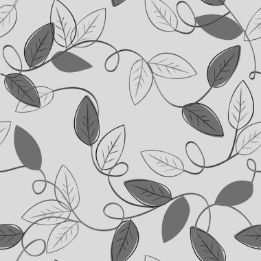 soyut yeşillik Dikişsiz desen arka plan