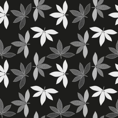 Soyut çiçek desensiz arkaplan