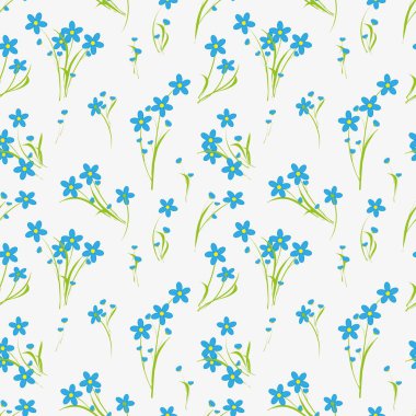 Soyut çiçek pürüzsüz desen arkaplanı