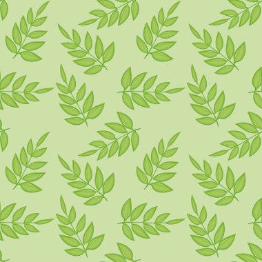 soyut yeşillik Dikişsiz desen arka plan