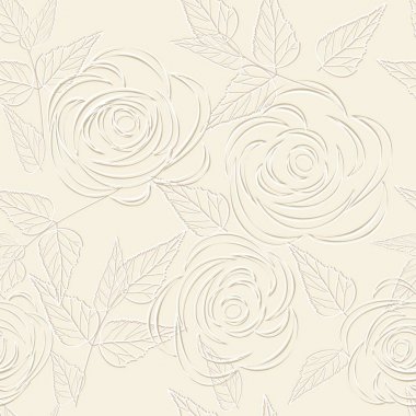 Soyut çiçek pürüzsüz desen arkaplanı