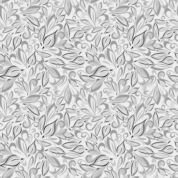 Абстрактний квітковий безшовний візерунок фон — стоковий вектор