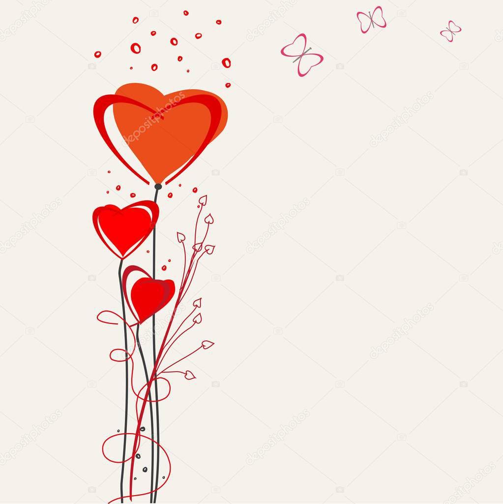 Romantic valentine  backgrounds. Valentines Day.