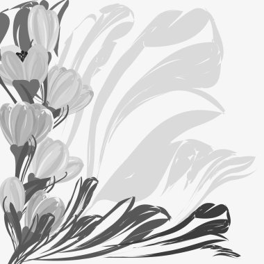 soyut çiçek arka plan