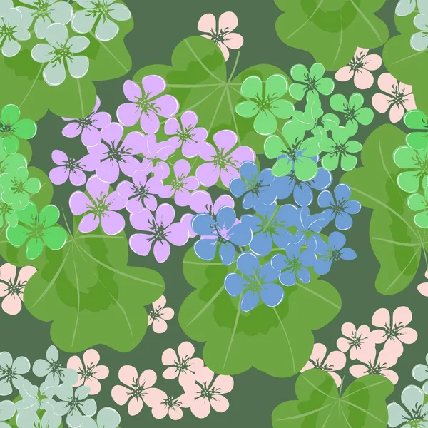 Soyut çiçek pürüzsüz desen arkaplanı