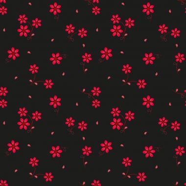 Soyut çiçek pürüzsüz desen arkaplanı