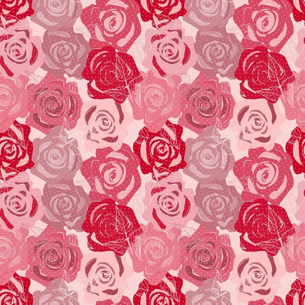 Soyut çiçek pürüzsüz desen arkaplanı