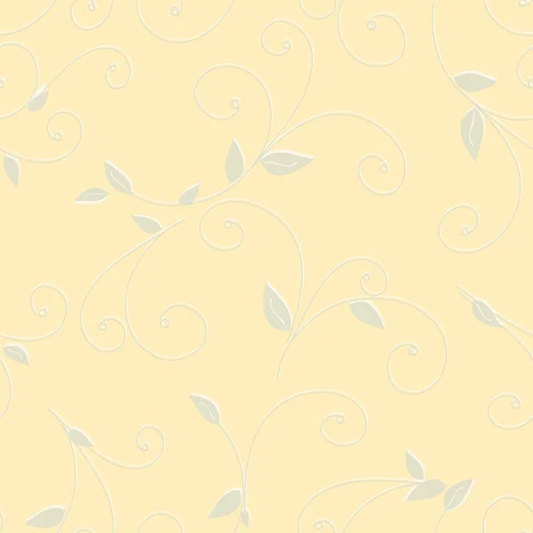 Fondo de patrón sin costura floral abstracto — Vector de stock