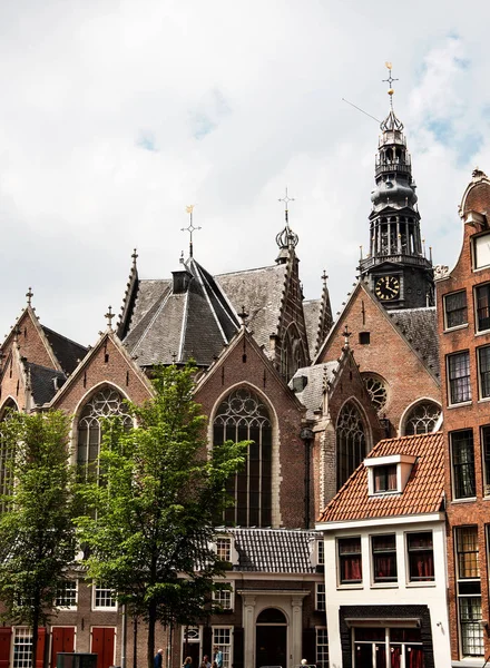 Bela vista de Amsterdam — Fotografia de Stock