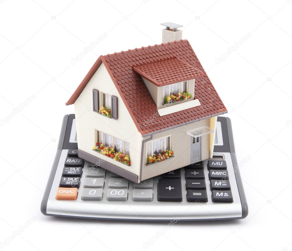 Mortgage calculator concept