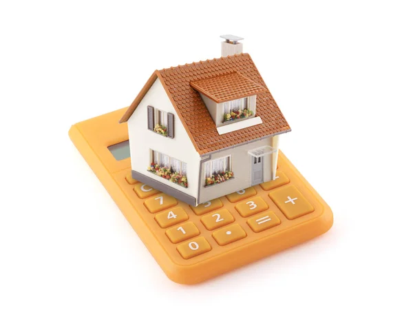 Mortgage calculator concept — Stock Photo, Image