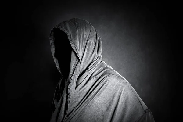 Ghostly figure in the dark — Stock Photo, Image