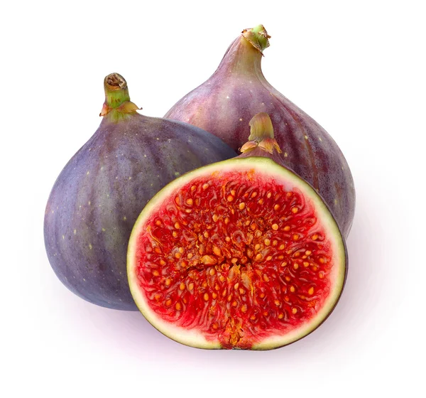 Isolated fresh figs — Stock Photo, Image