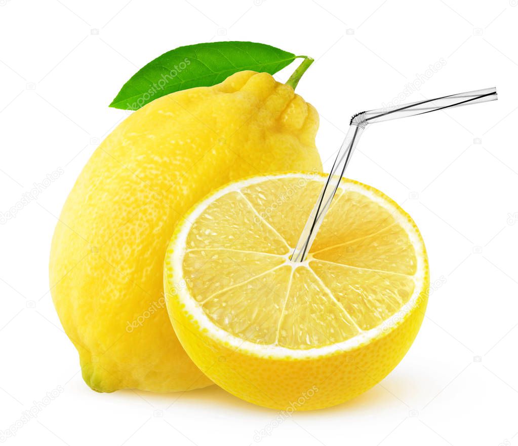 Isolated lemon juice