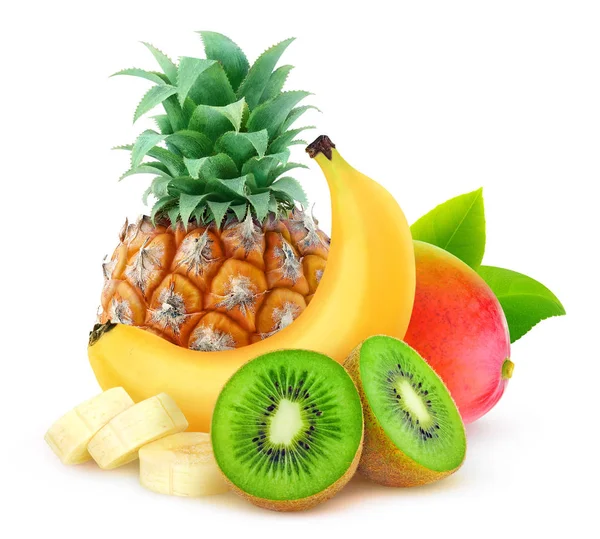 Izolované tropické ovoce — Stock fotografie