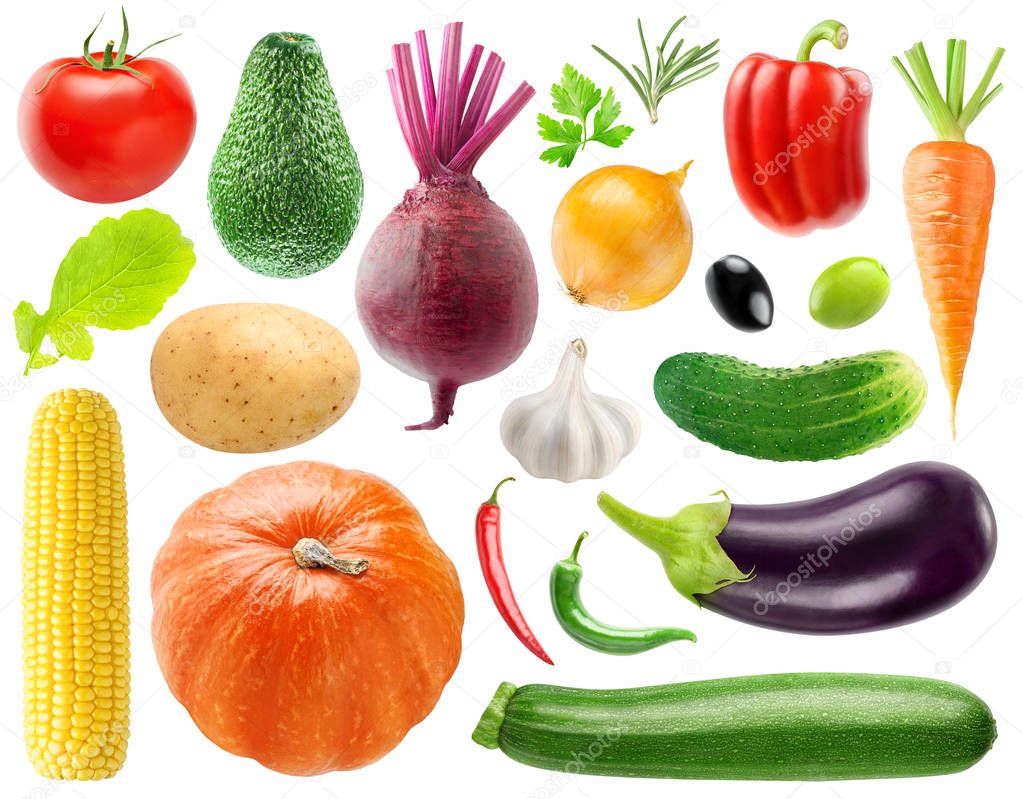 Collection of vegetables