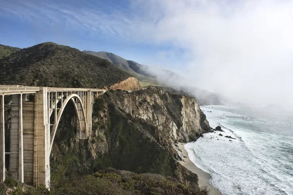Bixby brug Hwy1 Californië — Stockfoto