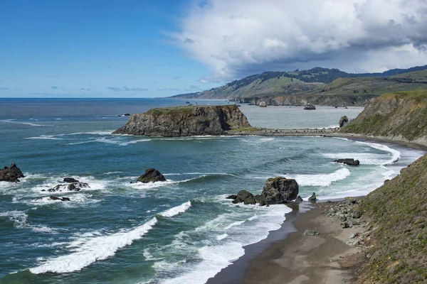 Geit Rock, Californische kust — Stockfoto