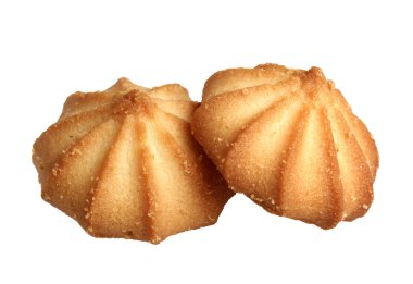 Beyaz arkaplanda çerezler 