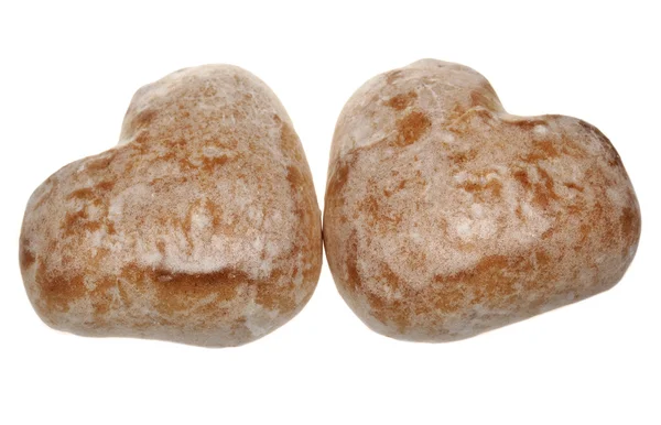 Gingerbreads σε λευκό φόντο — Φωτογραφία Αρχείου