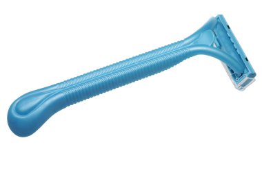 Tıraş makinesi-aracı beyaz bir arka plan üzerinde