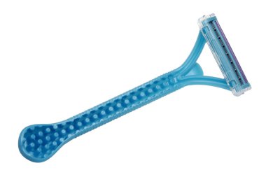 Tıraş makinesi-aracı beyaz bir arka plan üzerinde