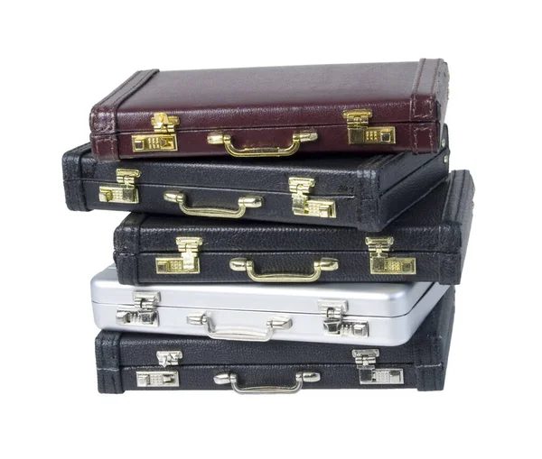 Stack of Briefcases — Stock Photo, Image