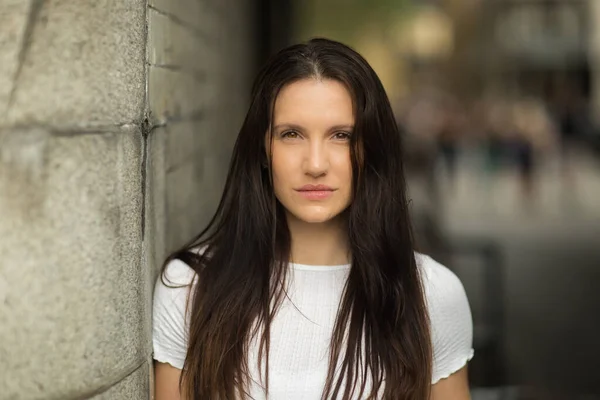 Headshot Young Woman — Stock Photo, Image