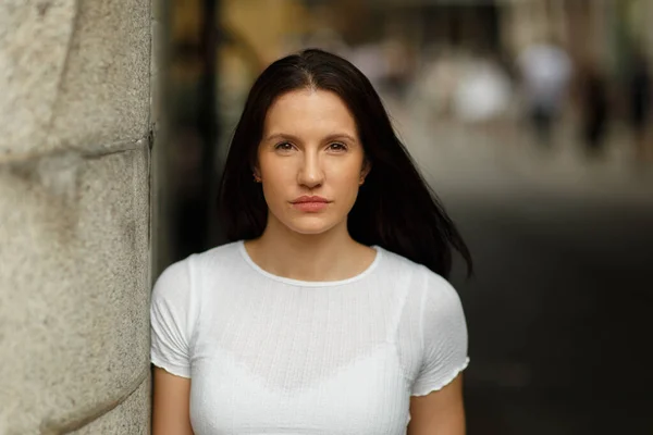 Headshot Young Woman — Stock Photo, Image