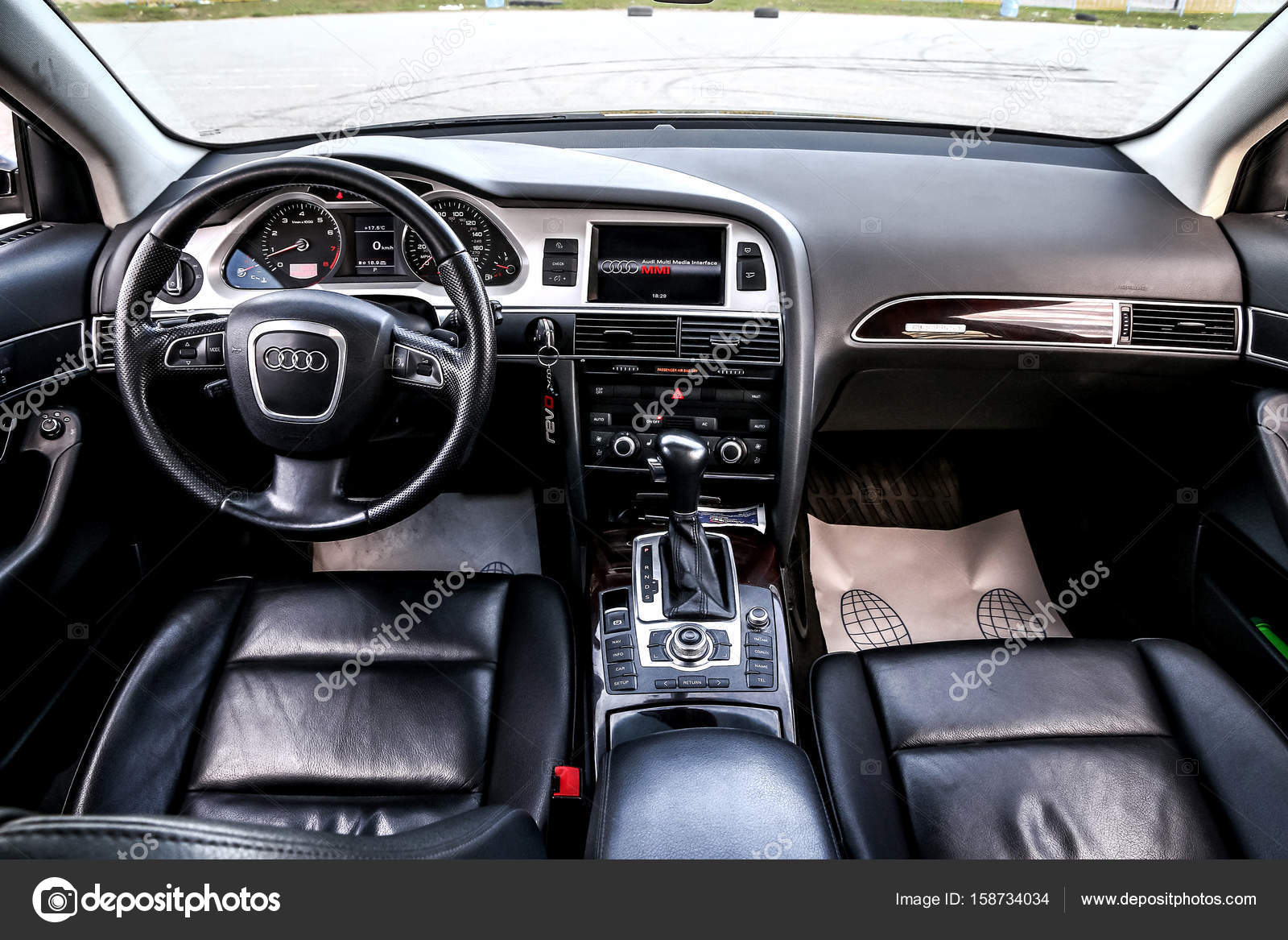 Pictures An Audi A6 Interior Of The Audi A6 Stock